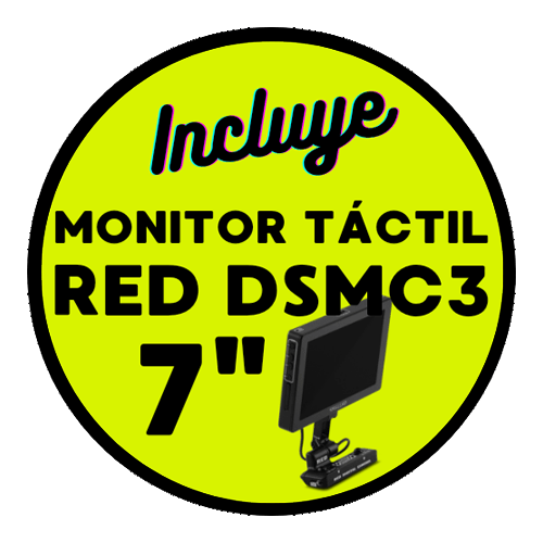 incluye en el alquiler monitor red smallhd 7 dmsc3 komodo x v raptor madrid 1